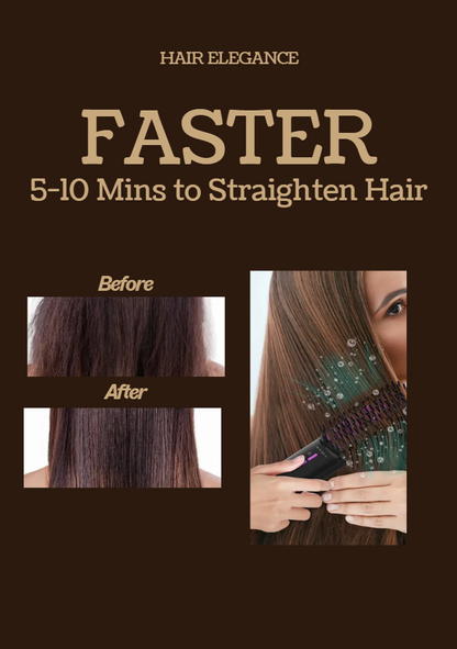 Hair Straightener Brush